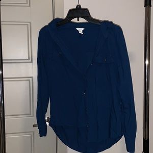 Blue Button Down Shirt